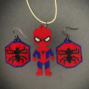 Kylie Kookesh - Beaded Spider Man Set