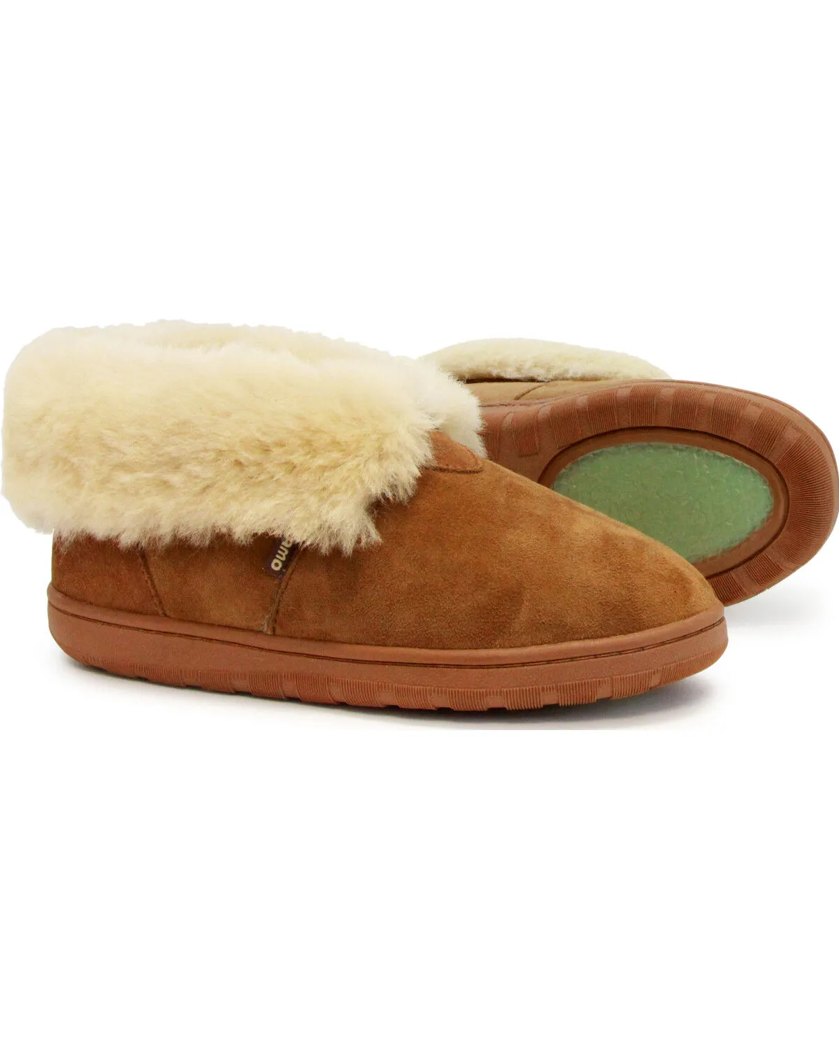 Lamo Footwear Women's Chestnut Double Face Slippers - RoundToe