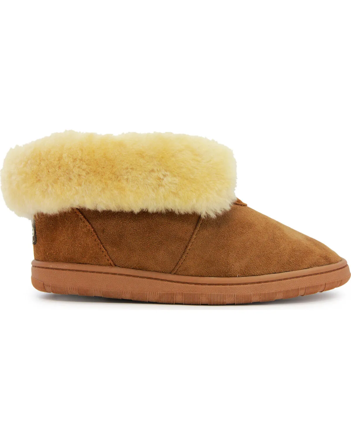 Lamo Footwear Women's Chestnut Double Face Slippers - RoundToe