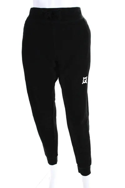 Lane Seven Womens Mid Rise Drawstring Joggers Sweatpants Black Size Extra Large