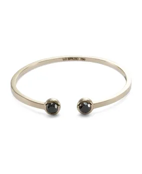 Lo Spazio Jewelry Lo Spazio Black Diamond Bangle