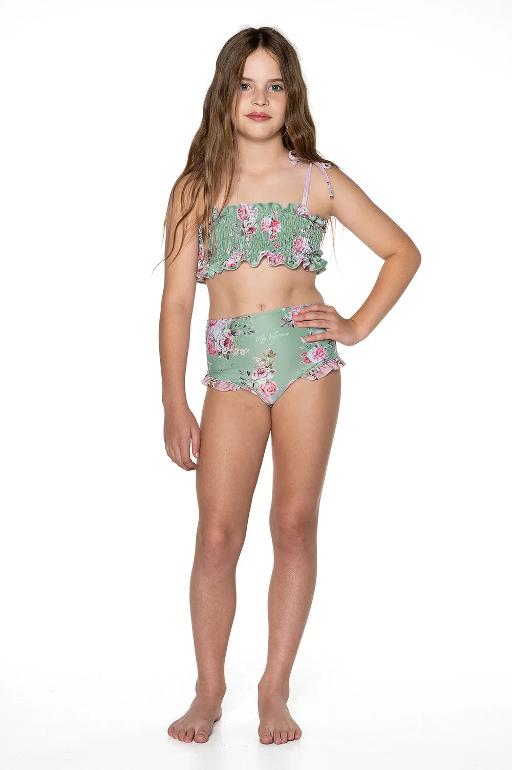 Love Letters Ruching Bikini (Sweetheart)