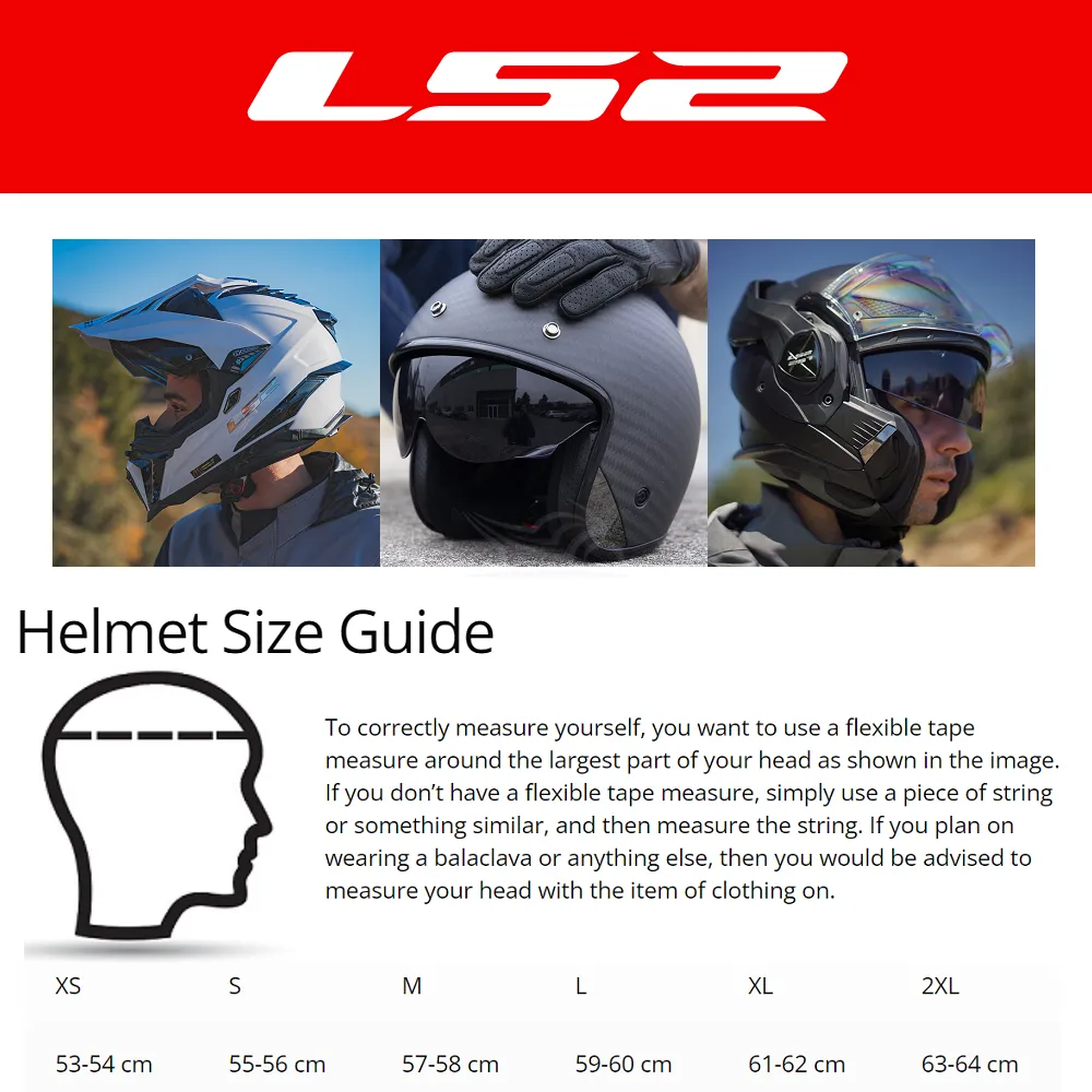 LS2 OF601 Bob II Carbon Helmet