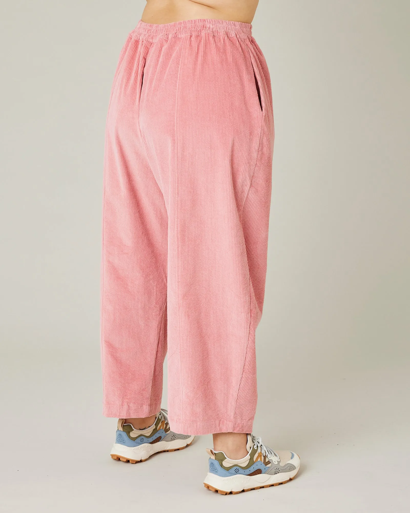 Mabel Dusty Pink Cord Trousers