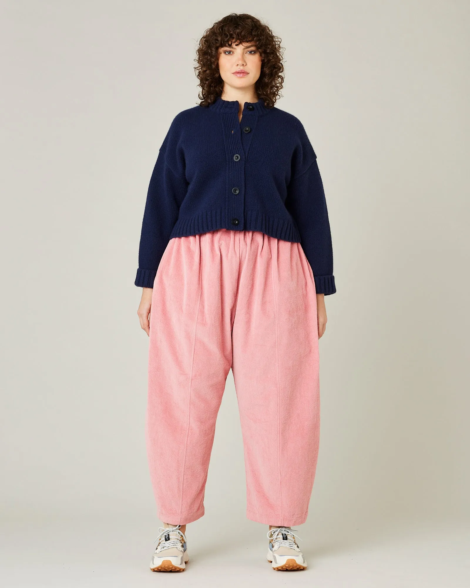 Mabel Dusty Pink Cord Trousers