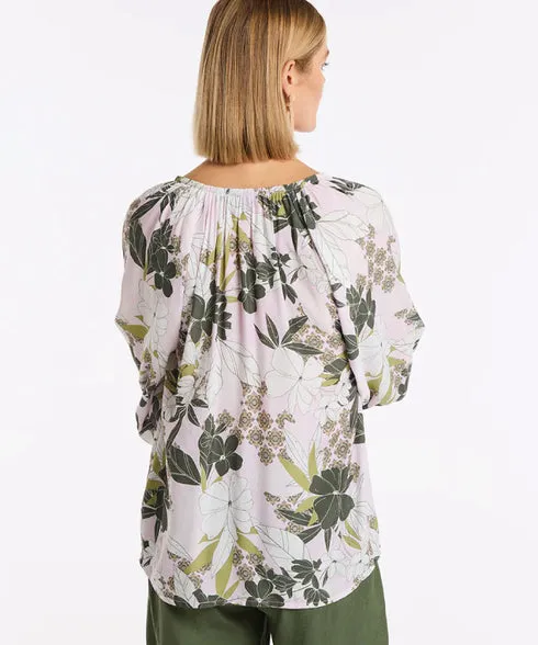 Marco Polo Floral Mosaic Top