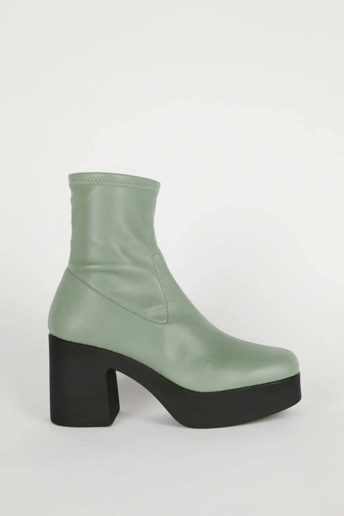 MARLOWE PLATFORM VEGAN BOOT - SKY