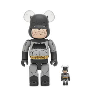 Medicom BE@RBRICK BATMAN (TDKR Ver.) 100% & 400%Grey