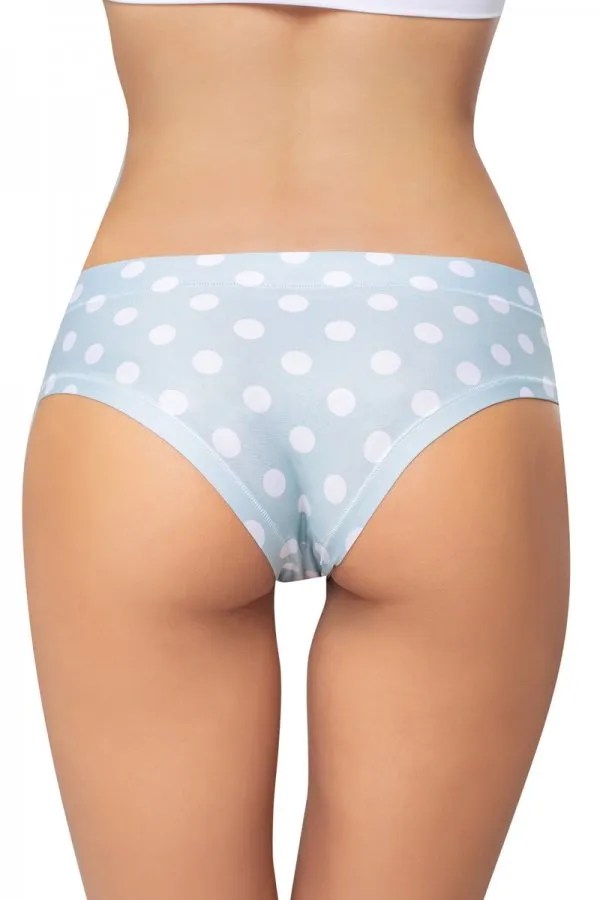 Mememe Polka Dot Gossamer Green Panty