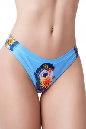 Mememe Psichotropical Blue Panty