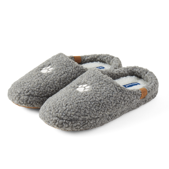 Men's Dog Paw Berber Clog Slipper