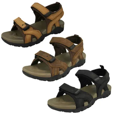 Mens Reflex Flat Hook & Loop Sandals