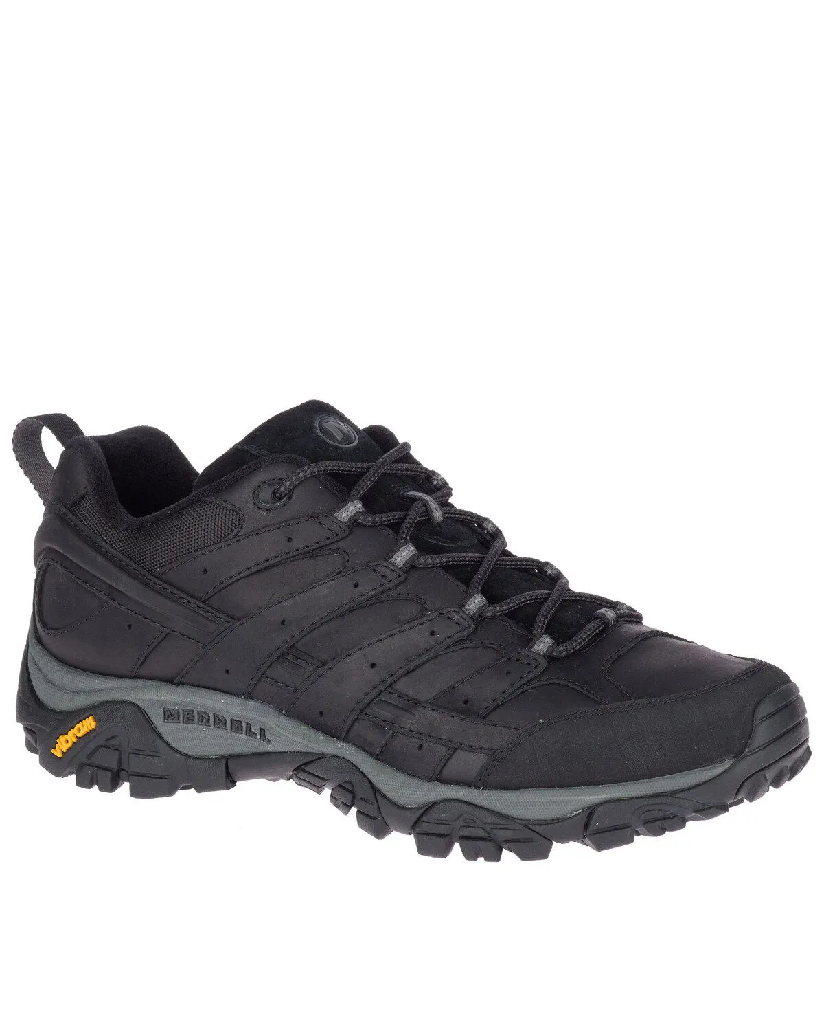 Merrell Men's Black MOAB 2 Prime Hiking Shoes - SoftToe