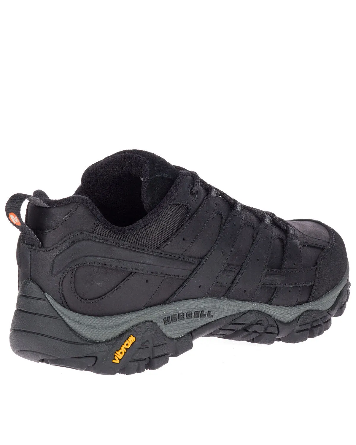 Merrell Men's Black MOAB 2 Prime Hiking Shoes - SoftToe