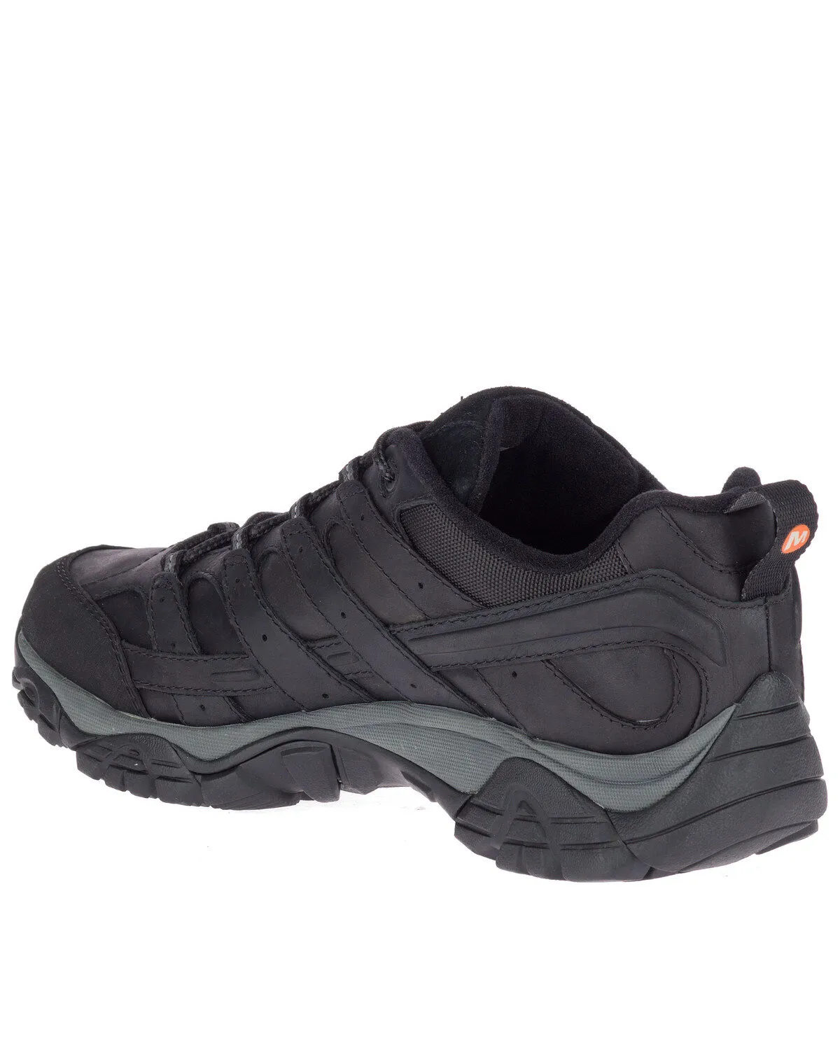 Merrell Men's Black MOAB 2 Prime Hiking Shoes - SoftToe