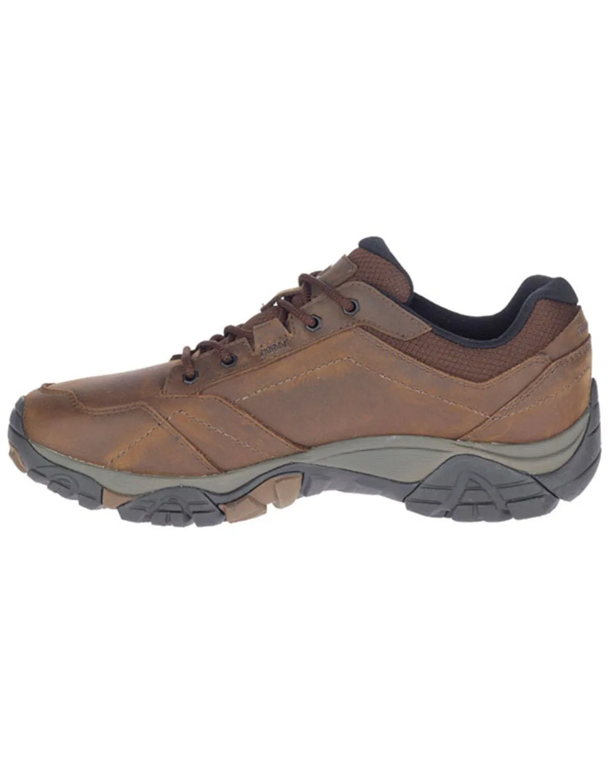 Merrell Men's Brown MOAB Adventure Waterproof Hiking Boots - SoftToe