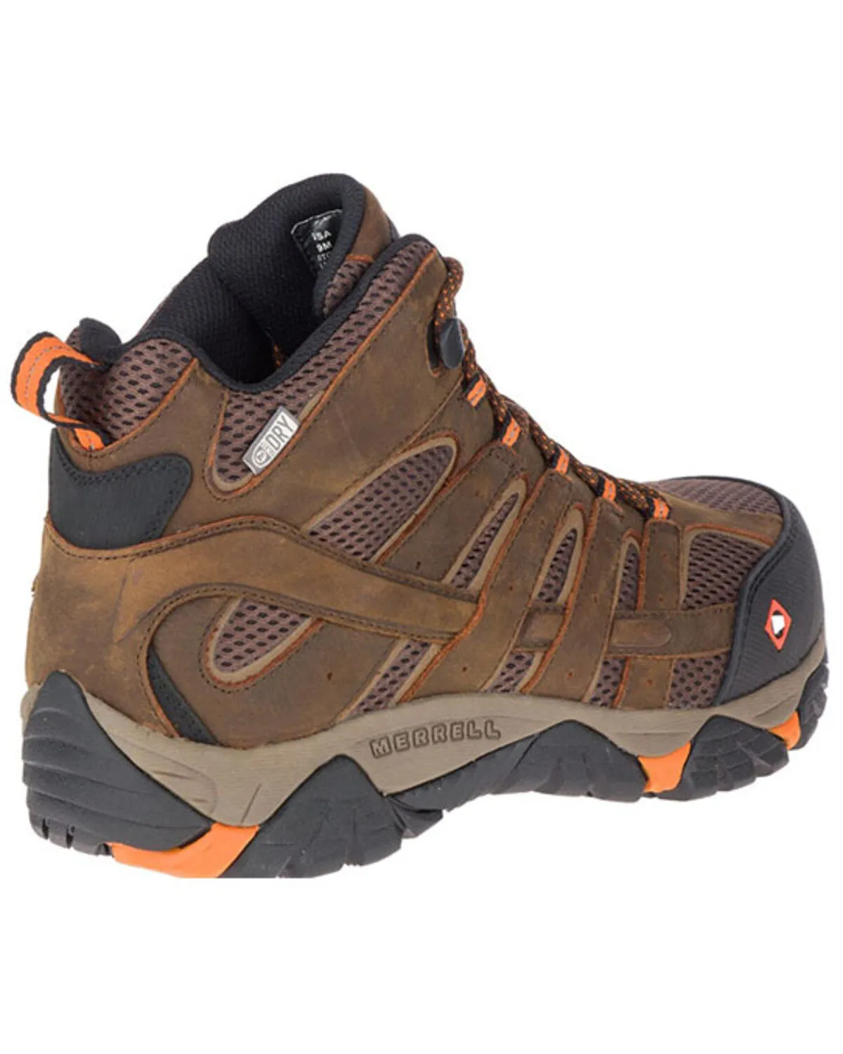 Merrell Men's MOAB Vertex Waterproof Work Boots - CompositeToe