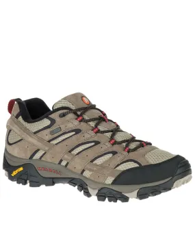 Merrell Men's Moab Waterproof Hiking Shoes - SoftToe