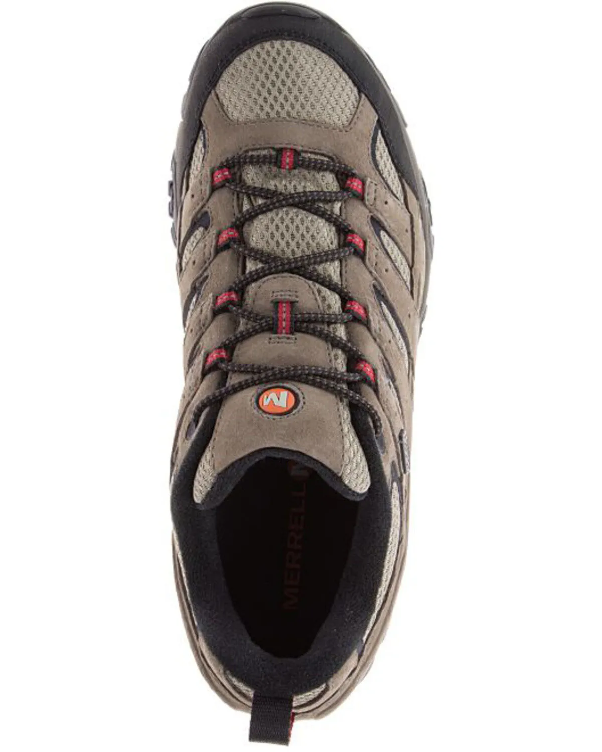 Merrell Men's Moab Waterproof Hiking Shoes - SoftToe