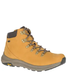 Merrell Men's Tan Ontario Waterproof Hiking Boots - SoftToe