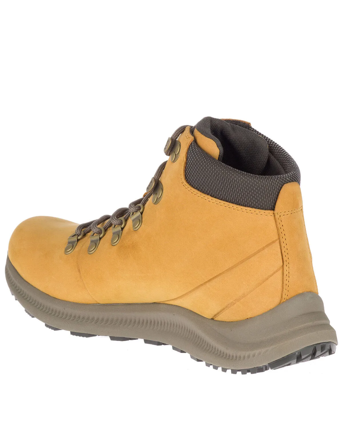 Merrell Men's Tan Ontario Waterproof Hiking Boots - SoftToe