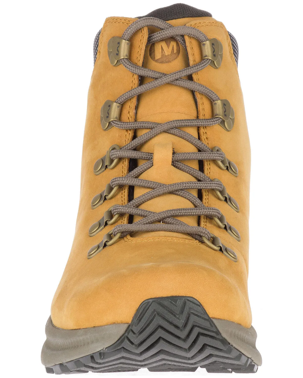 Merrell Men's Tan Ontario Waterproof Hiking Boots - SoftToe