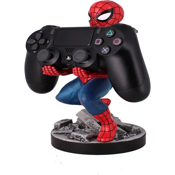 MJC International Exquisite Gaming Cable Guys - Spider-Man Classic - Cable Guy Phone and Controller Holder