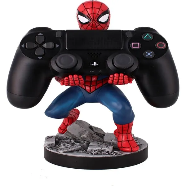 MJC International Exquisite Gaming Cable Guys - Spider-Man Classic - Cable Guy Phone and Controller Holder