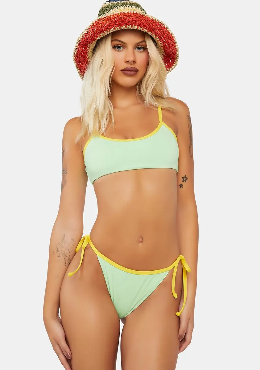 Mojito Lemon Laguna Bikini Bottoms-