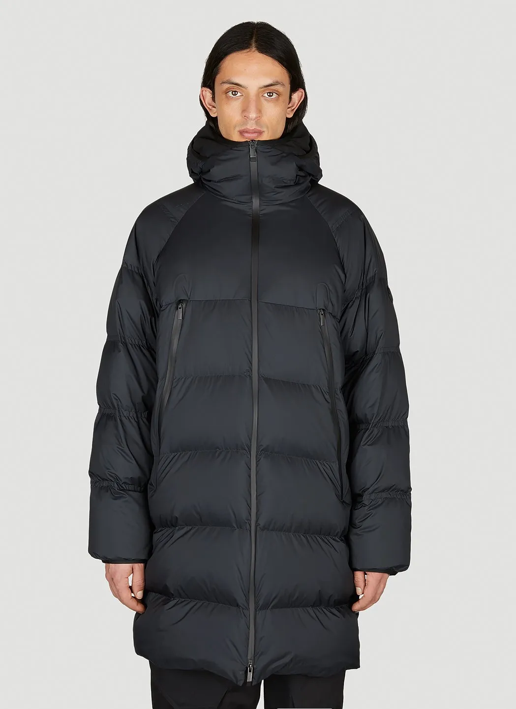 Moncler Exe Long Down Jacket