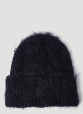 Moncler Fuzzy Knit Beanie Hat