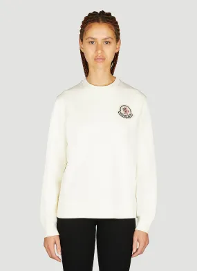 Moncler Logo Patch Sweatshirt