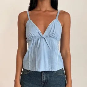 Motel Women's Blue Top