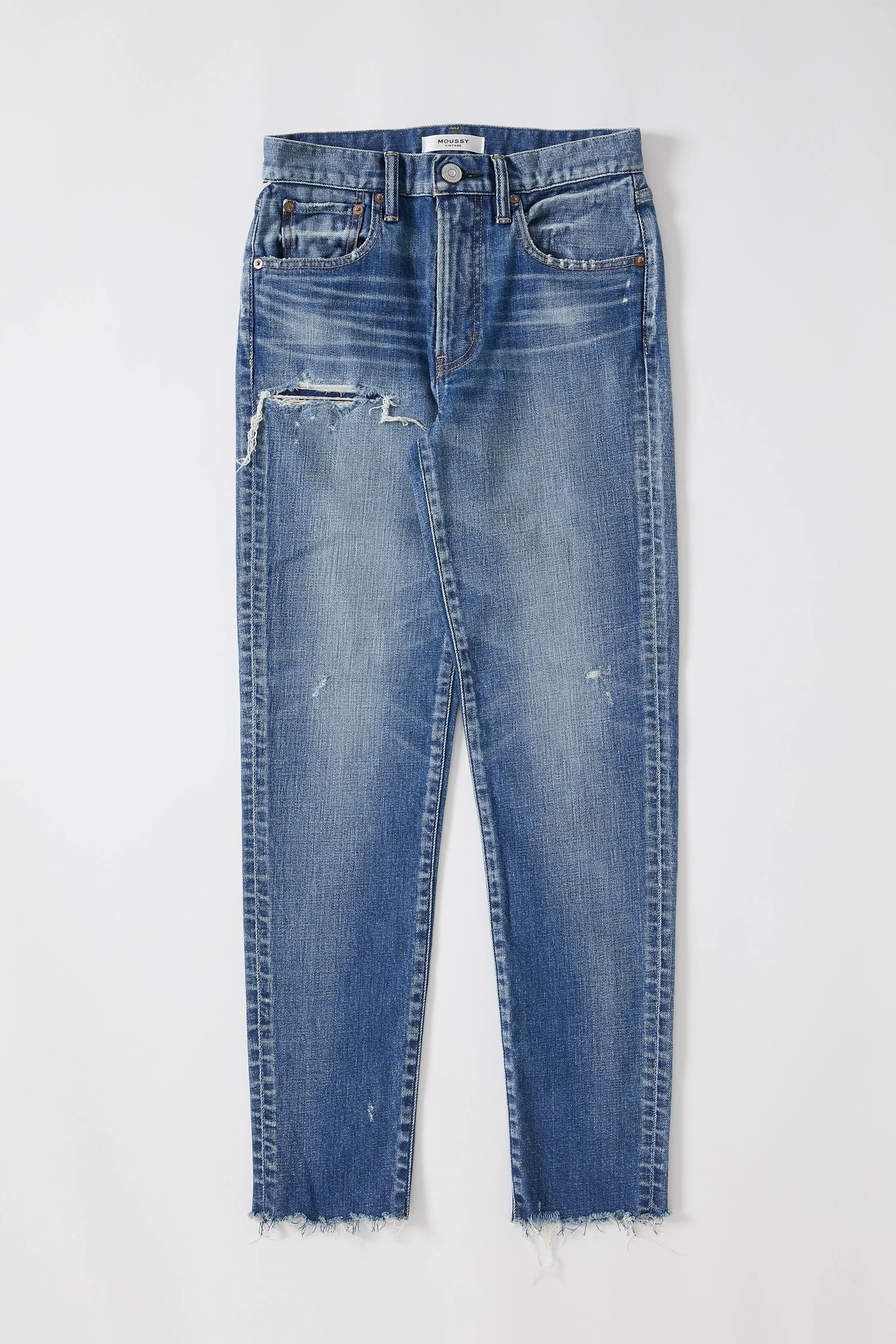 MOUSSY | MV Hammond Hi Skinny - Blue