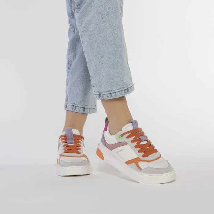 MULTICOLOR RETRO STYLE SNEAKERS FOR WOMEN AGLIENTU