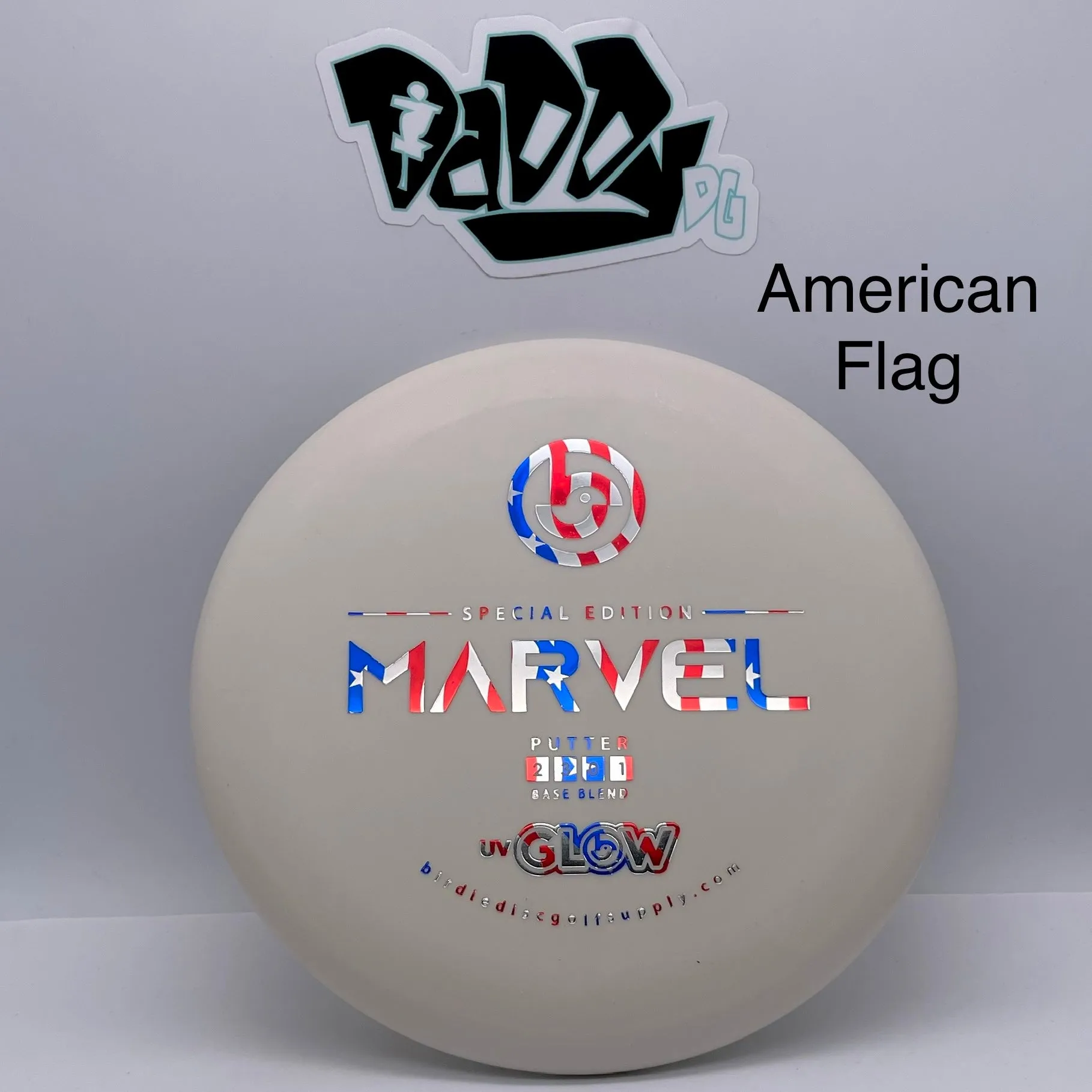 **NEW Birdie Disc Golf Base Blend Marvel UV Glow Putt & Approach