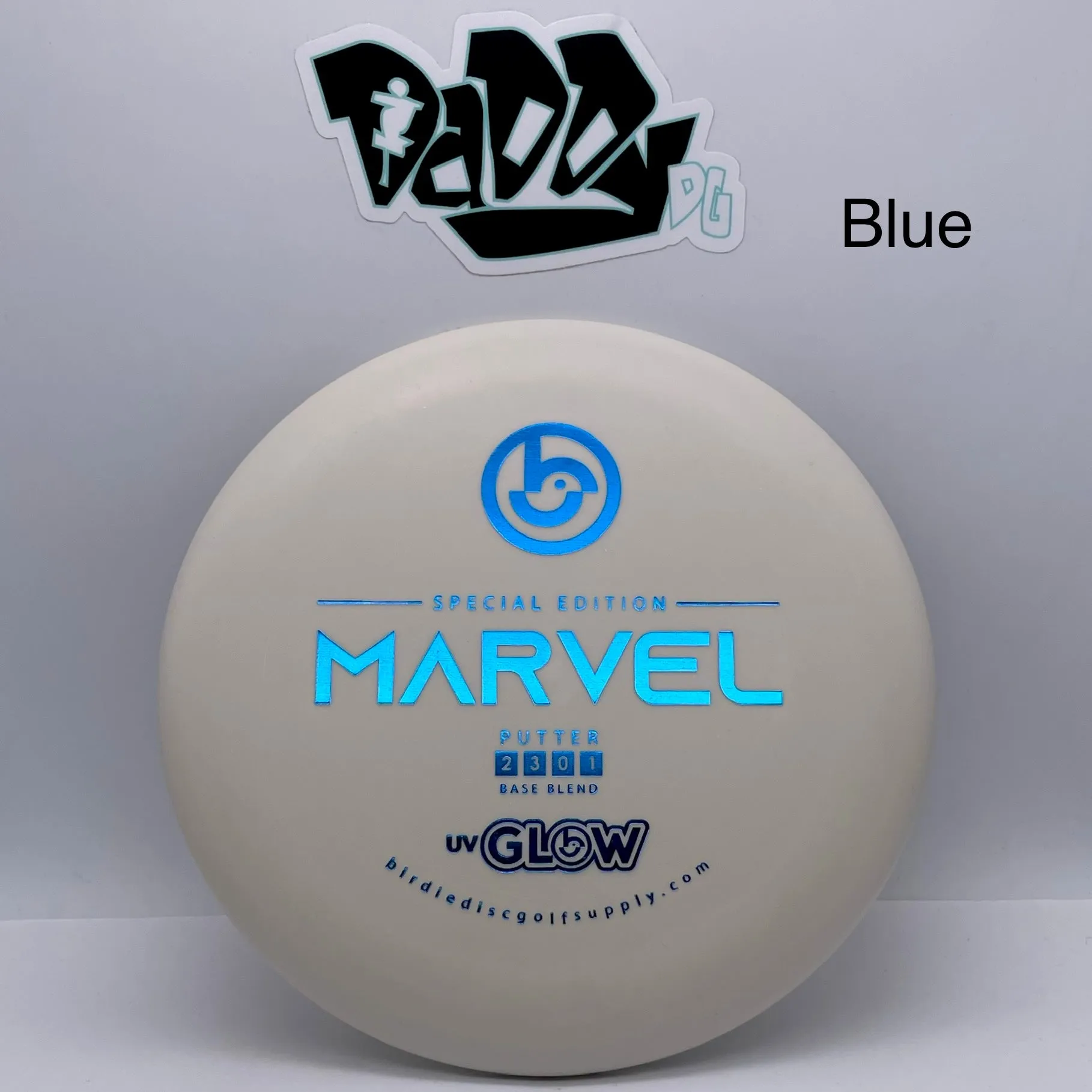 **NEW Birdie Disc Golf Base Blend Marvel UV Glow Putt & Approach