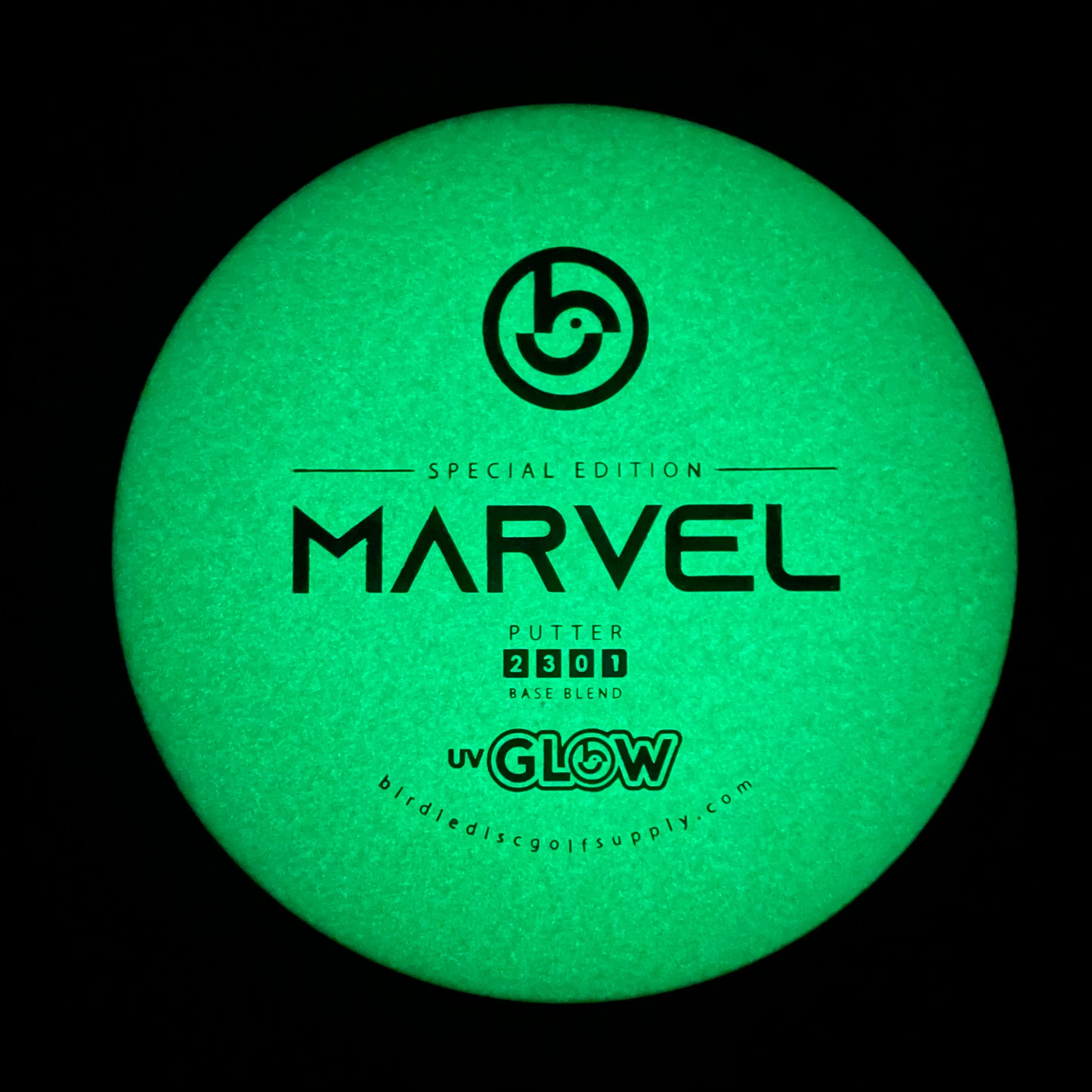 **NEW Birdie Disc Golf Base Blend Marvel UV Glow Putt & Approach