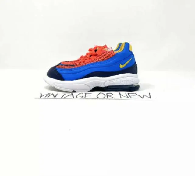 Nike Air Little Max ‘95 Spider Man 2019 TD Toddler CI5...