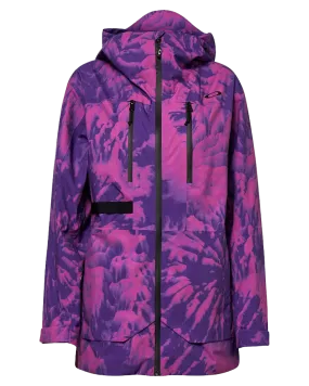 Oakley Juno Shell Snow Jacket - Purple Mountain Td Print