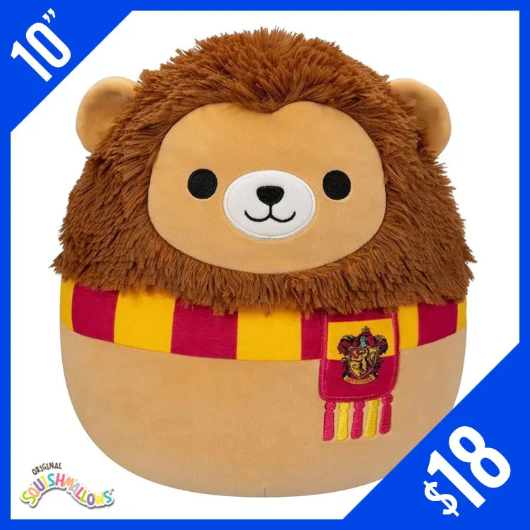 Original Squishmallows! Harry Potter: Gryffindor Lion 10