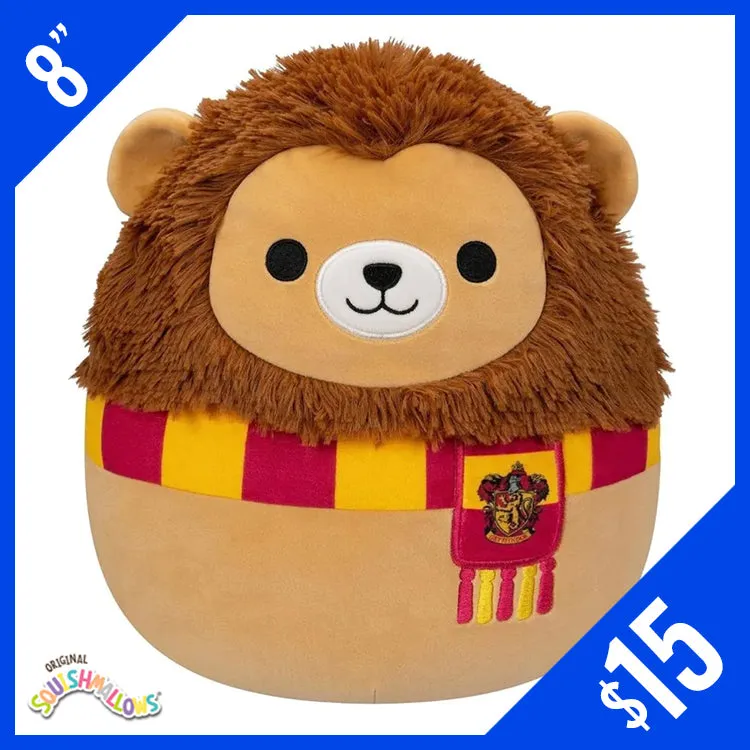 Original Squishmallows! Harry Potter: Gryffindor Lion 8