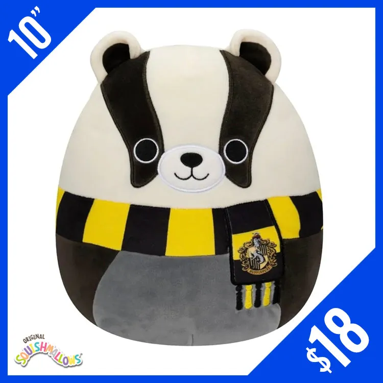 Original Squishmallows! Harry Potter: Hufflepuff Badger 10