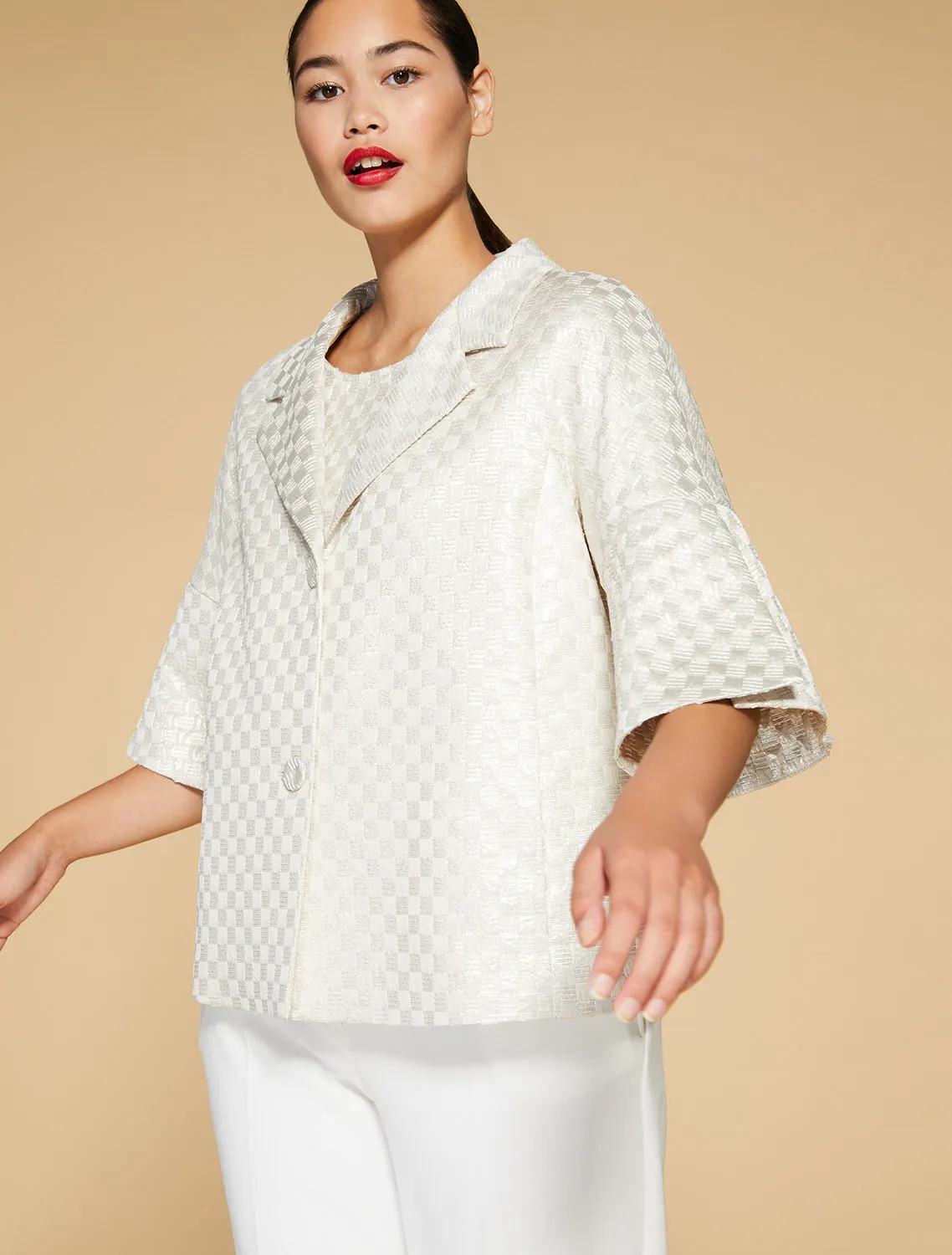 Persona (by Marina Rinaldi) CARTA PATTERNED JACKET