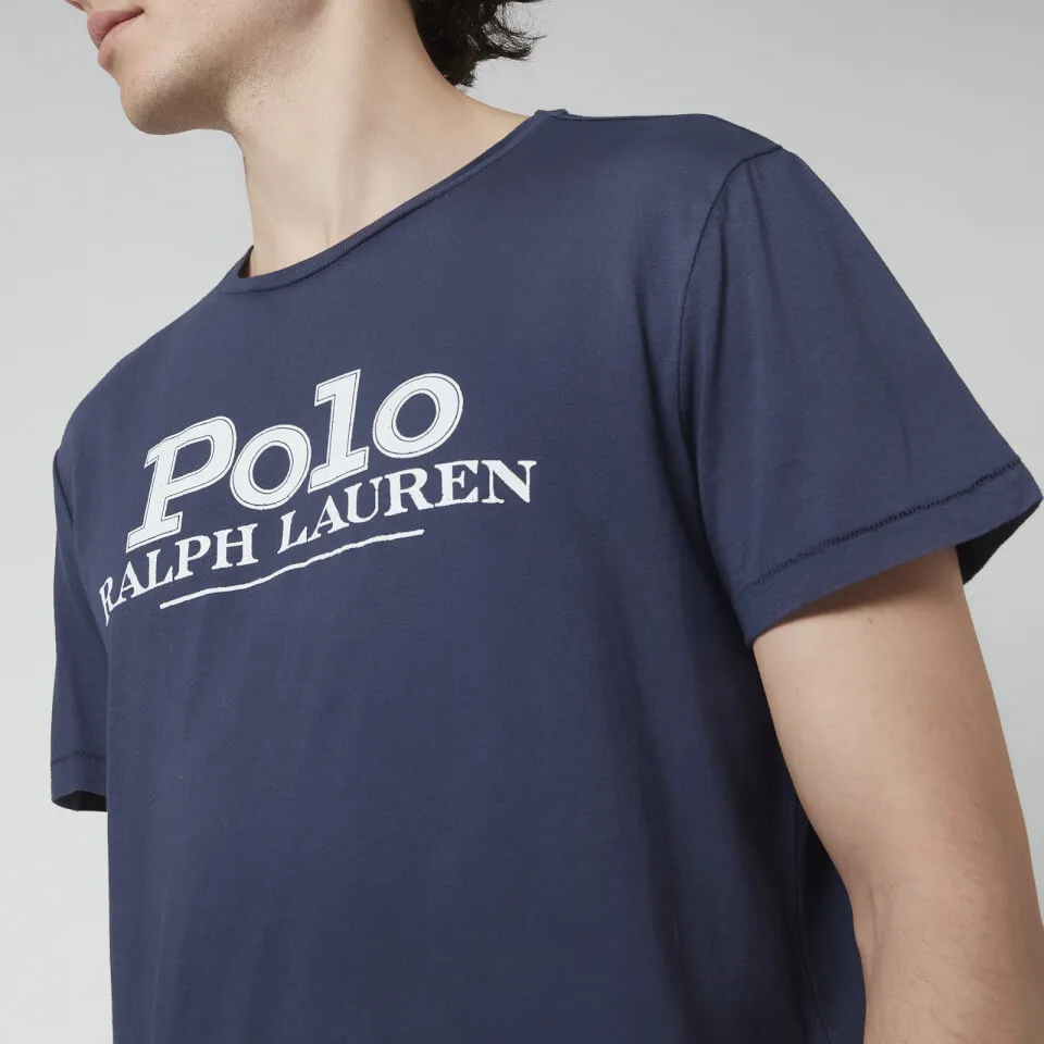 Polo Ralph Lauren Men's Polo Logo T-Shirt - Cruise Navy - S | Coggles