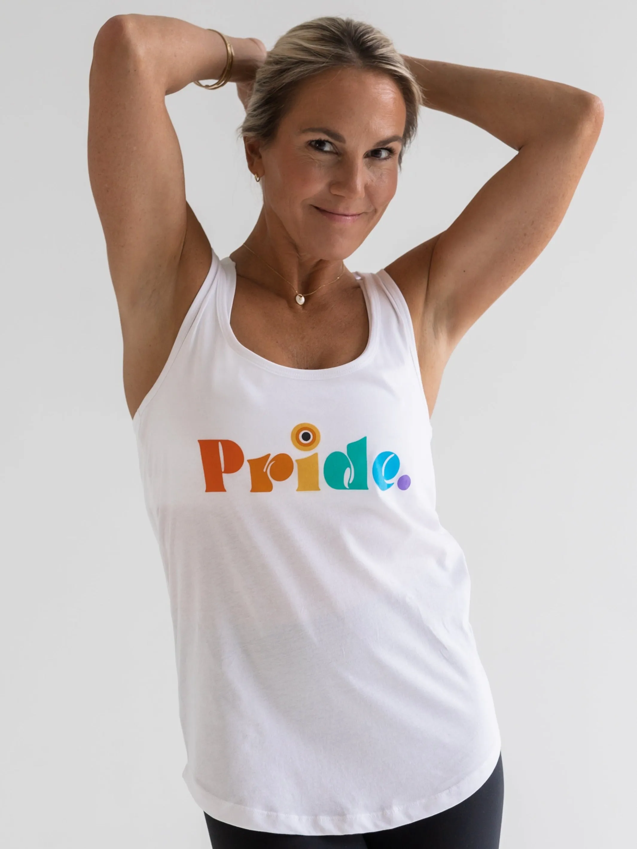 Pride Glow Racerback Tank