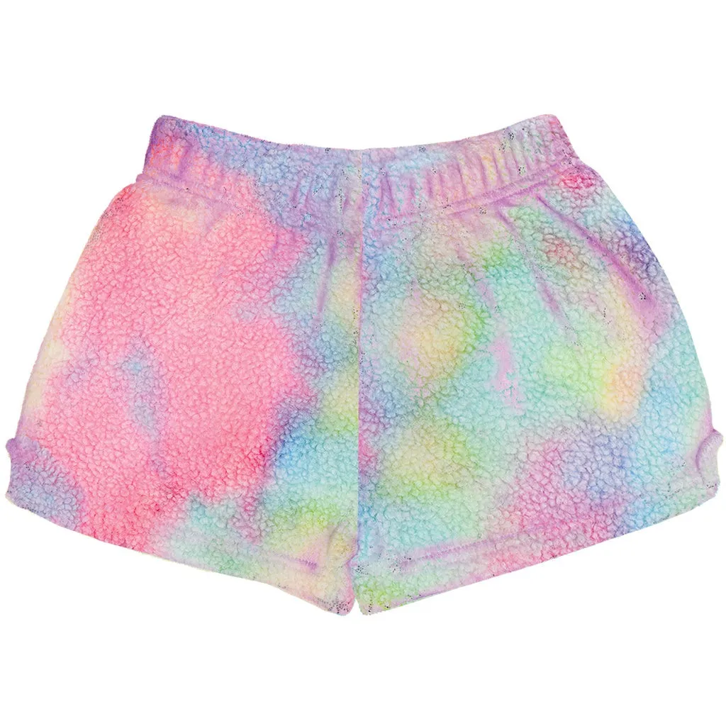 Rainbow Sherpa Shorts