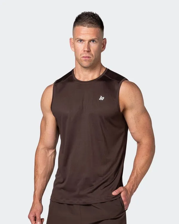 Reflective Training Tank - Cocoa