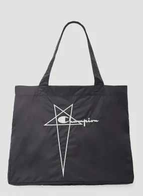 Rick Owens x Champion Logo Tote Bag