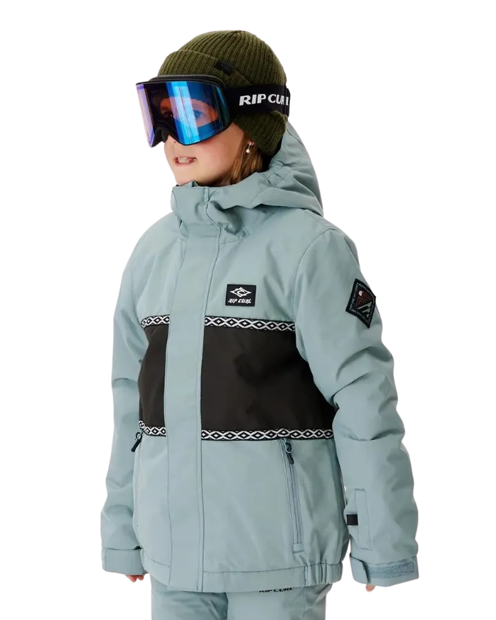 Rip Curl Olly Snow Jacket Kids - Mineral Blue - 2023